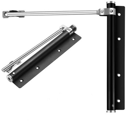 Ferme Porte à Ressort, Ferme Porte en Acier Inoxydable, Ferme Porte Automatique,Pour les Portes Intérieures et Extérieures Maison & Bureau & Hôtel