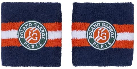 2 x Poignet éponge Roland Garros - Collection Officielle
