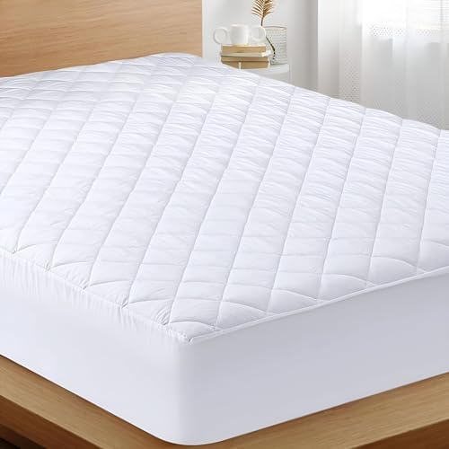 Col & Cor Protector de Colchón Acolchado | Transpirable, Hipoalergénico con Tratamiento Antiácaros | Ultra Suave, Ajustable para Colchones de hasta 30 CM (Impermeable, Cama 150 x 190/200 cm)