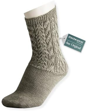 Stockerpoint Calcetines para traje regional Norbert, verde oliva, 39-42