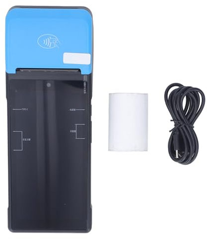 Mavaol Handheld-Thermo-Belegdrucker mit 5-MP-Barcode-Scanner, Android-Kassensystem, 58-mm-Druck, kompakter mobiler Point-of-Sale für kleine Unternehmen