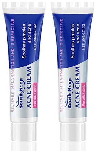 Dark Spot Remover & Acne Treatment Cream, acne cream for face & body Acne Scar Treatment, Scar Gel For Pimples, Blemishes & Oily Skin & Hyperpigmentation Treatment,Spot Cream For Men & Women 20g x2