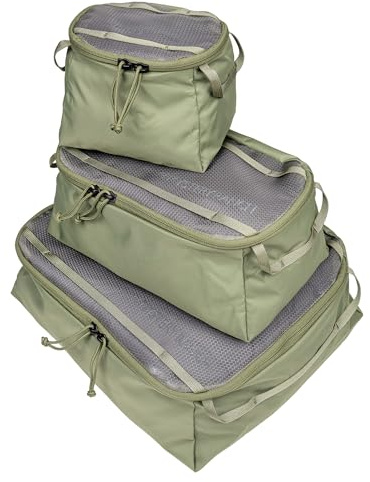 Mystery Ranch Mission Packing Cube Set of 3 – Breathable Organizing Cubes for Clothes, Gear & Essentials – Ponderosa
