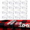 TOYMIS 16pcs Plastic Tablecloth Clips, Windproof Picnic Table Clips Clear Tablecloth Clips Tablecloth Clamps for Indoor Outdoor Camping Wedding (Small)