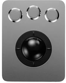 Panelmonterad Industriell inbyggd Trackball Mus Mekanisk 36mm Resin Rollerball(USB interface)