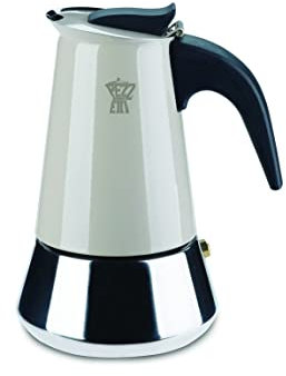Pezzetti Steel Express Kaffeemaschine, Edelstahl, Beige