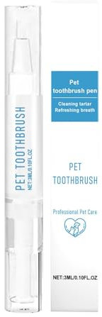 Haustier Zahnbürstenstift | Haustiere Hund Zähne Reinigung Stift | Pet Toothbrush Pen, Zahnsteinentferner Hund, Katzenzahnbürste Zahnreiniger, Hunde Katzen Zahnsteinentferner