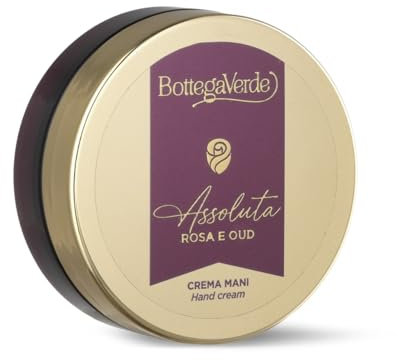 Bottega Verde - Assoluta Rosa e Oud, Crema mani, 50 ml, con note di Rosa e Oud