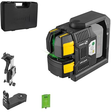 Stabila LAX 500 G Korslinjelaser utan batteri Räckvidd (max.): 40 m