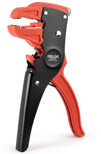 Flintronic Pelacables Automático, Pelacables y Cortador Automático de Cables, 2-en-pelacables Multifunción Ajustable, para Cables Eléctricos, Herramienta de Reparación Electrónica y Automotriz