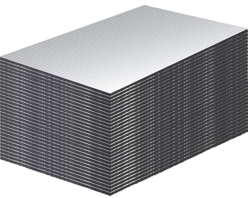 Jyvex Lot de 30 tapis d'isolation pour voiture, 250 x 180 x 5 mm, anti-vibrations, auto-adhésif, isolation phonique de voiture, ignifuge, résistant à l'humidité, imperméable, isolation acoustique