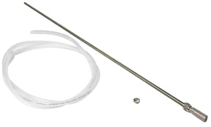 SHOWHD 2 Micron Oxygenation Wand Kit for Homebrewing – Stainless Steel Aeration with 2-Micron Stone, Vinyl Tubing & Clamp Ideal Beer Fermentation