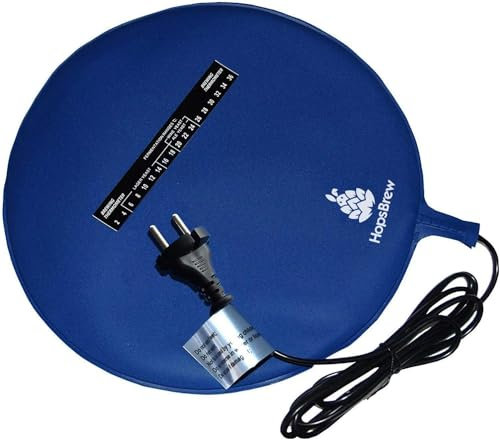 Homebrewing Grundausstattung - Wählen Sie Ihre Wärmequelle: Heizgürtel, Heizmatte oder temperaturgesteuerte Heizmatte; Ideal für Bier, Cider, Rotwein-Fermentation (Standard-Matte)