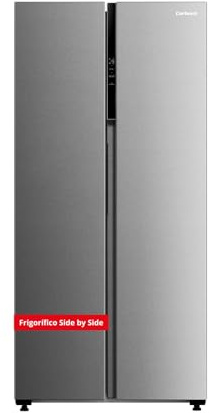 Corberó – Frigorífico Americano | CFSBSM460NFX | 460L | 177.5cm | No Frost | Motor Inverter |41 dB | Display en la puerta | Súper Enfriamiento | Súper Congelación | Inox