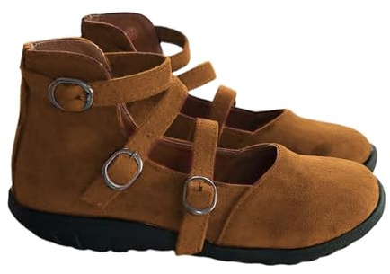 Ballerinaskor dam remballerina Mary Jane-skor dam ballerina skor höga sneakers remsandaler platta skor damskor eleganta och bekväma kostymskor klädskor fritidsskor