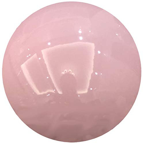 HomDSim - Sfera da Giardino in Acciaio Inox Lucido e Riflettente, Diametro 30 cm, Colore: Rosa