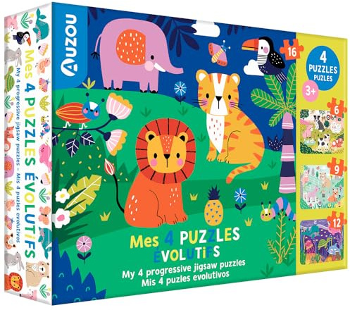 Mes 4 puzzles évolutifs