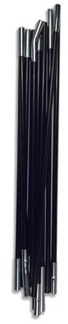 TentSpares - Hi Gear Kalahari Elite 8 Tent, Black Coded Fibreglass Main Poles, Durable Tent Poles Replacement for Camping