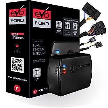 Fortin EVO-FORT4 Stand-Alone Add-On Remote Start Car Starter System for Select 2008+ Ford, Lincoln and Mercury standard key vehicles
