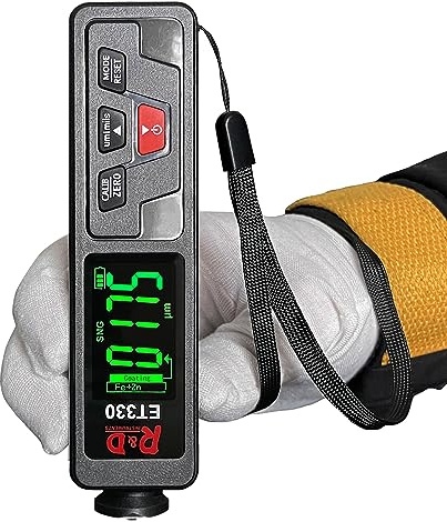 Coating Thickness Gauge – Digital Paint Thickness Tester for Used Car Inspections, Automotive Paint Checking Tool, Ideal for Detecting Hidden Repair Costs