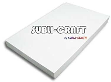 Subli-Craft Cardboard Sublimation Sheets A3 Pack 10 Units by Subli-Cloth (29cm x 43cm)