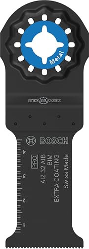 Bosch 1x Hoja multiherramienta PRO Non Ferrous Metal AIZ 32 AIB (para Metales no ferrosos, Metales no ferrosos, Anchura 32 mm, Professional Accesorios Multiherramienta)