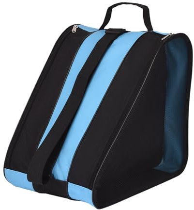 Rollschuh Tasche, Inline-Skate-Tasche, Schlittschuh-Tasche, Skischuhtasche Verstellbar, Trageriemen Schlittschuhtasche, Inliner Tasche, Rollschuh-Zubehör Für Damen, Herren, Kinder, 20X39X38cm
