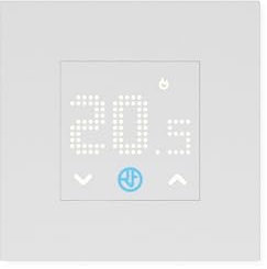 Finder Termostato da Incasso Tipo 1T.T1 Alimentazione 110…230 V AC. Modalità notte impostabile e temporizzabile. Display a LED dal design essenziale. Colore Bianco
