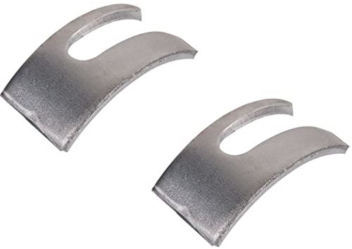 cyclingcolors 2x étrier ouvert pour vis assemblage goujon tête cylindrique meuble ancien demi lune rond 38mm ferrure vintage rustique bois table lit