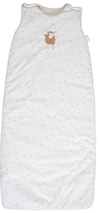 Tinéo - Sovsäck 9-36 månader justerbar - sovsäck för spädbarn - flicka och pojke - TOG 3 - vintersovsäck - vadderad turbulette - 80-100 x 46 cm (Litle Farmer)