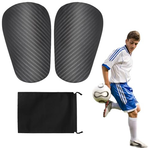 WUSANNA 1 Stück mini Schienbeinschoner Schienbeinschoner Kinder Fussball Schienbeinschoner Fußball Herren Schienbeinschoner Kinder, 8 x 5 cm Schutzausrüstung für Männer Frauen Jungen (schwarz)