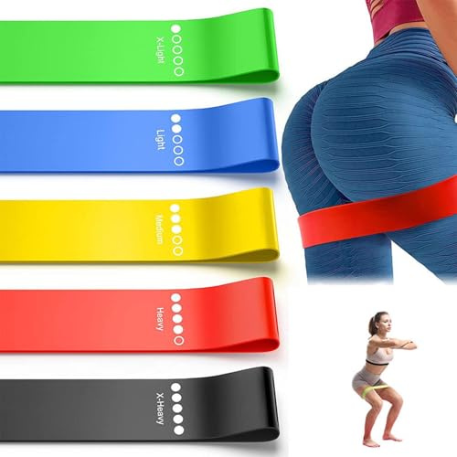 Resistance Bands Set, Workout Resistance Bands Pull Up Assistance Bands Exercise Bands Long Stretch Bands for Men & Women for Yoga, Pilates,Strength Training and Physiotherapy