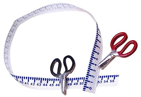 HANABASS Mini Tijeras y Regla para Muñecas Escala De Miniaturas De Delicadas Accesorios De Decoración para Juguetes De Muñeca Realista