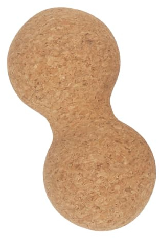 MOLUCKFU Bola Masaje de Corcho para Yoga Diseño Único y Tamaño Compacto, Adecuado para Masaje Muscular y Relajación Momento