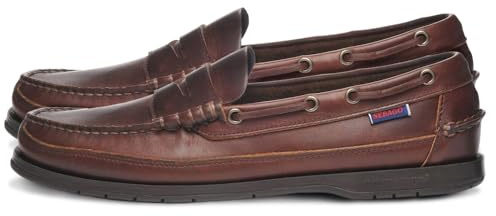 Sebago Herren Sloop Bootschuhe, Braun (Brown-Gum 925), 47 EU