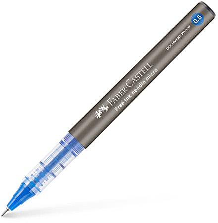 Faber-Castell Roller Free Ink Needle 0.5 blue