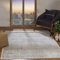 Livabliss Evora Vintage Teppich groß - Orientalischer Teppich Wohnzimmer 120x170 cm, Esszimmer, Schlafzimmer - Boho Teppich, Kurzflor Teppich für einfache Pflege - Muster Teppich in Grau und Elfenbein