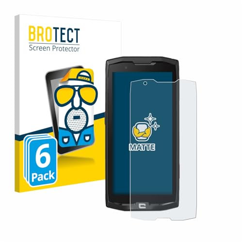 brotect Protection Ecran Anti-Reflet pour Crosscall Core X4 (6 Pièces) - Film Mat