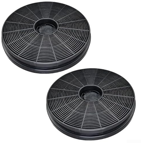 MeevrgR Filtres à charbon actif pour hotte aspirante - Compatible avec la plupart des systèmes de ventilation de cuisine - Remplacement facile - 174 x 174 mm