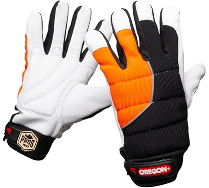 Oregon Protect Pro Guanti Antitaglio per Motosega, Arancione e Nero, XL