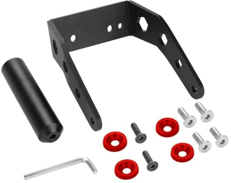 Oxxggkao Manija de elevación de aluminio portátil, superficie antideslizante, tamaño compacto para largas distancias, ciclismo, universales, accesorios de mango