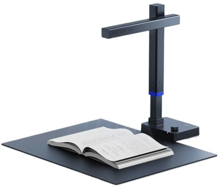 Shine Ultra Portable 13MP Bokskanner Flat Curve Technology Capture Max A3-dokument Snabb skanning for kontor, bibliotek, skola