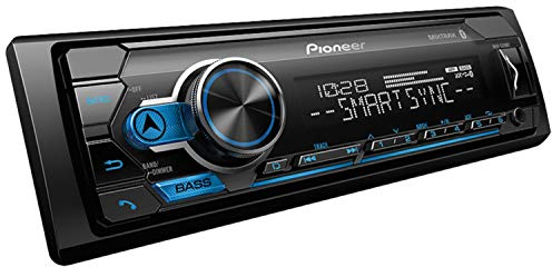 Pioneer MVH-S310BT Single Din Built-In Bluetooth, MIXTRAX, USB, Auxiliary, Pandora, Spotify, iPhone, Android and Smart Sync App Compatibility Car Digital Media Receiver