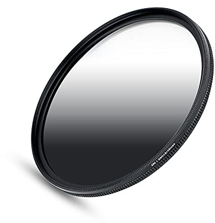JJC 82 mm Verlaufsfilter ND-Filter für Canon Sony Nikon Fujifilm Sigma Kameralinse Landschaftsfotografie - ausgewogenes Lichtverhältnis
