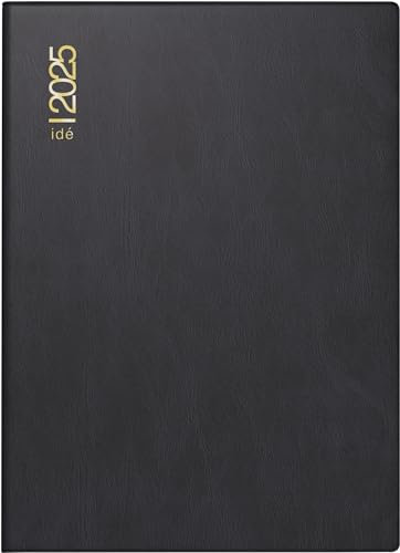rido/idé Taschenkalender Mod. perfect/Technik I 2025 | A6, Kunststoff, schwarz