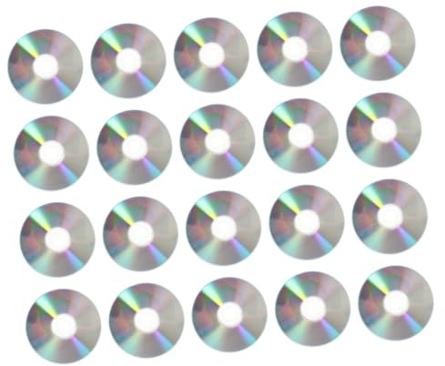 BESTonZON 50pièces Disques DIY CD Usagés Motifs Oiseaux pour Décorer La Maison Lot de Disques CD Réfléchissants -même