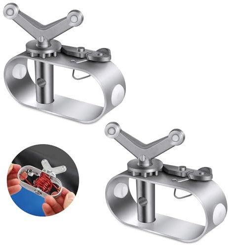 Tendeurs Bache Piscine,Tendeur Fil a Linge,Tendeur Câble Métallique,Tendeur de Corde Alliage D'aluminium,Câble tendeur métallique pour la Fixation des Couvertures de Piscine Hors Sol I'hiver