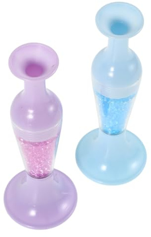 VICASKY Lot de 2 Stylos Diamant Outil Précis et Multifonction en Plastique, Forme Vase Facile à Transporter, Nail Art et Broderie