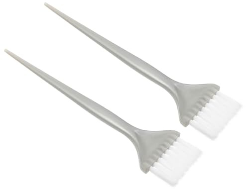 BETOOKY 2pezzi Pettine per Tintura Chioma in Plastica Spazzola Lavabile per Colorazione Chioma Adatta per DIY e Uso Domestico Strumento Professionale per Trattamento