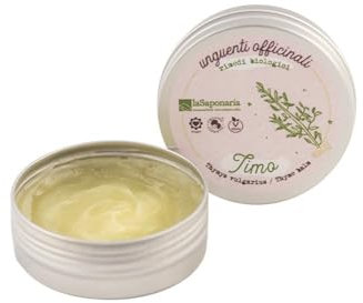La Saponaria | Unguento al Timo, Balsamico, calmante, 100% vegan, Azione balsamica, 50ml